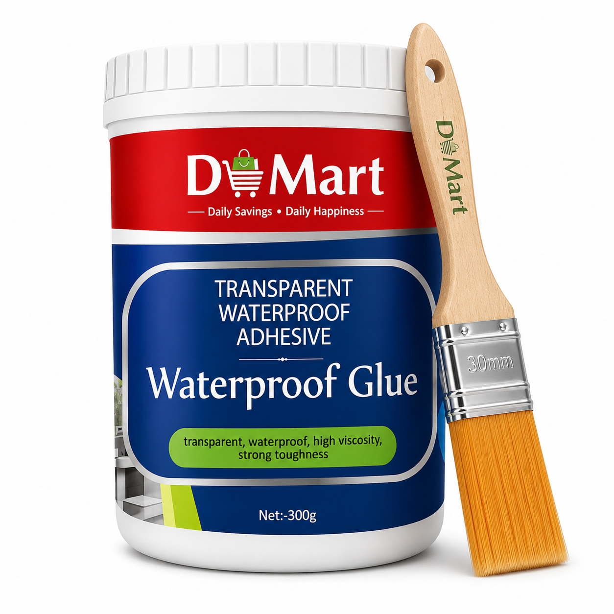 💧 Waterproof Transparent Glue (Pack of 2)